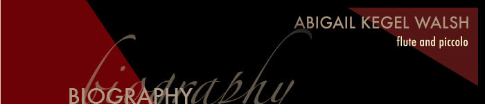 Abigail Kegel Walsh Flute Studio